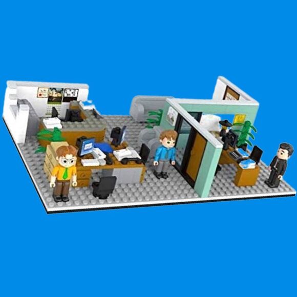 NEW The Office Dunder Mifflin Scranton Branch Construction Updated Characters - Picture 5 of 7